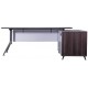 Nero Executive Desk With Return Storage 